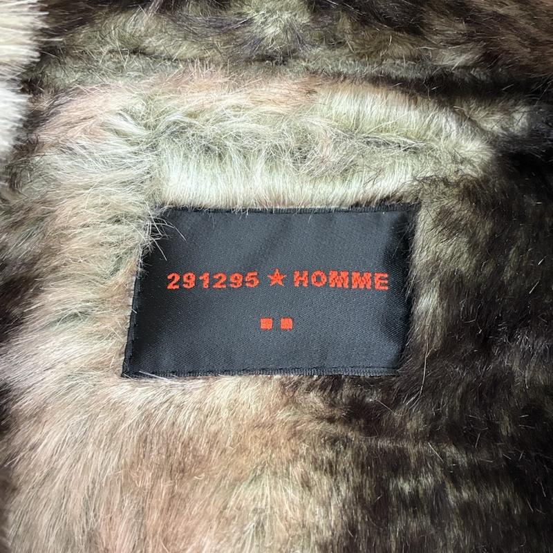 291295オム 291295＝homme コート 毛皮、ファー フェイク ファー ムートン コート ジャケット アーカイブ Y2K 2 メンズ USED 古着 中古 50156004