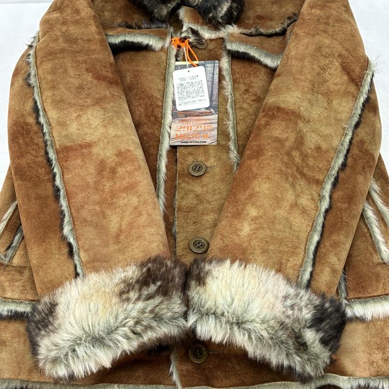 291295オム 291295＝homme コート 毛皮、ファー フェイク ファー ムートン コート ジャケット アーカイブ Y2K 2 メンズ USED 古着 中古 50156004