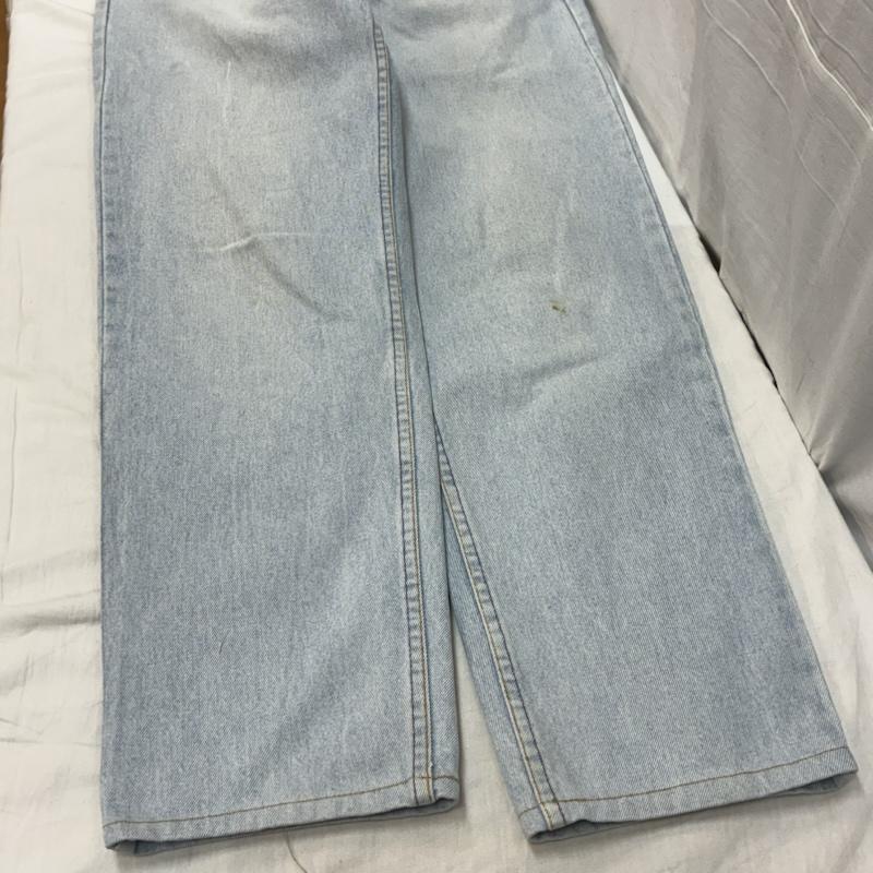 ラルフローレン RALPHLAUREN パンツ デニム、ジーンズ POLO COUNTRY ポロカントリー 80s 90s ボタンフライ テーパード デニムパンツ 29インチ ワンポイント X ロゴ、文字 水色 / ライトブルー / メンズ USED 古着 中古 50156015
