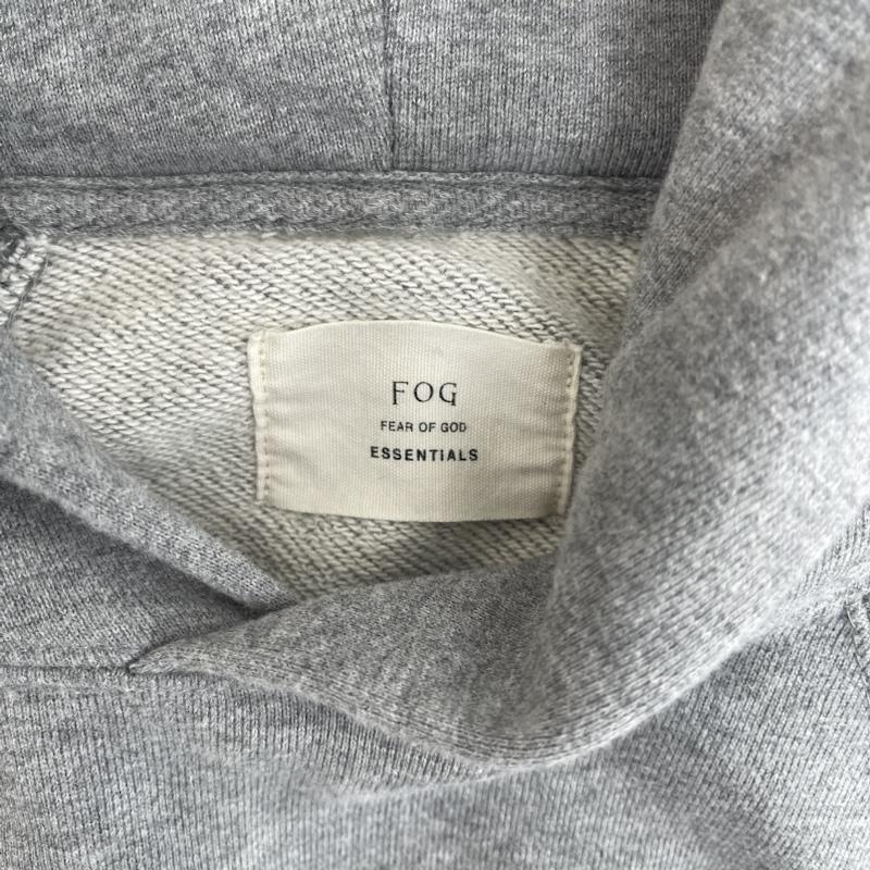 エッセンシャルズ ESSENTIALS パーカー 長袖 FOG プルオーバー スウェット パーカー L 灰 / グレー / gray メンズ USED 古着 中古 50156023