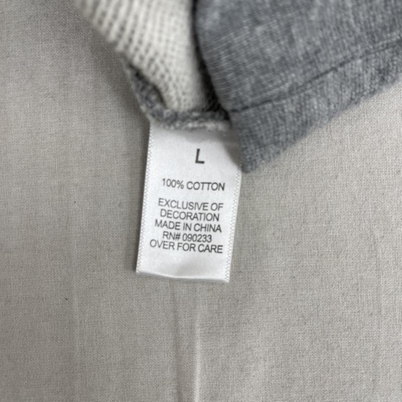エッセンシャルズ ESSENTIALS パーカー 長袖 FOG プルオーバー スウェット パーカー L 灰 / グレー / gray メンズ USED 古着 中古 50156023