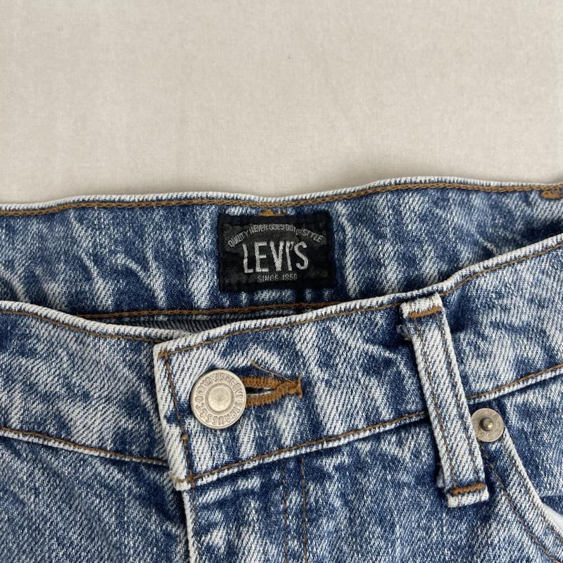 リーバイス Levi s パンツ デニム、ジーンズ シルバータブ 80s 635-0204 J09 デニム ストーンウォッシュ パンツ 34 インディゴ / インディゴ / Indigo メンズ USED 古着 中古 50156030