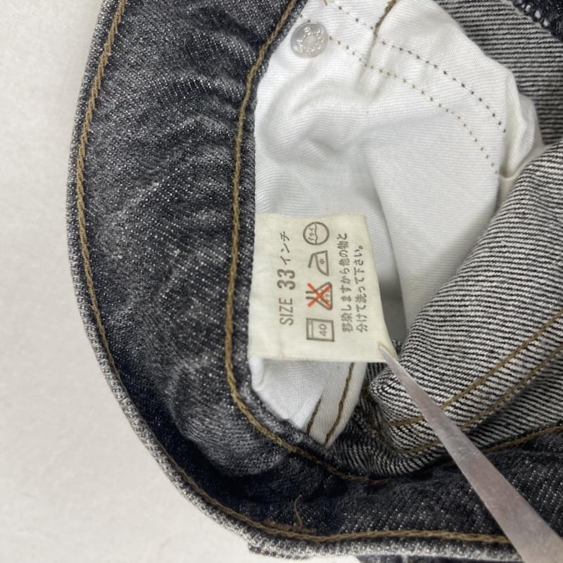 リーバイス Levi s パンツ デニム、ジーンズ 日本製 ボタン裏 j02 ブラック デニム パンツ 635-54 33インチ 黒 / ブラック / black メンズ USED 古着 中古 50156037