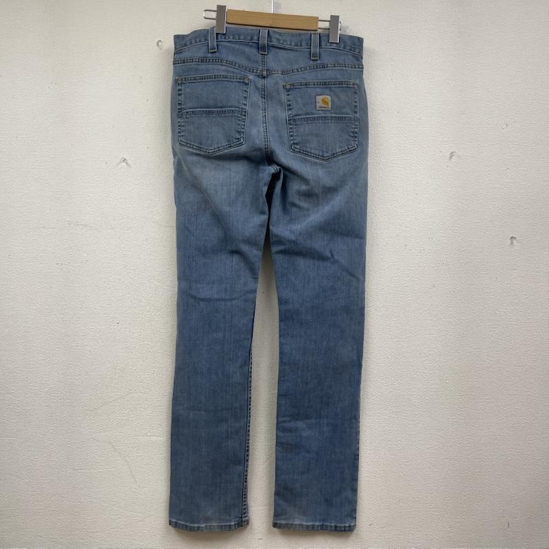 カーハート Carhartt パンツ デニム、ジーンズ リラックス フィット デニム パンツ ジーンズ 102804 964 32インチ インディゴ / インディゴ / Indigo メンズ USED 古着 中古 50156039