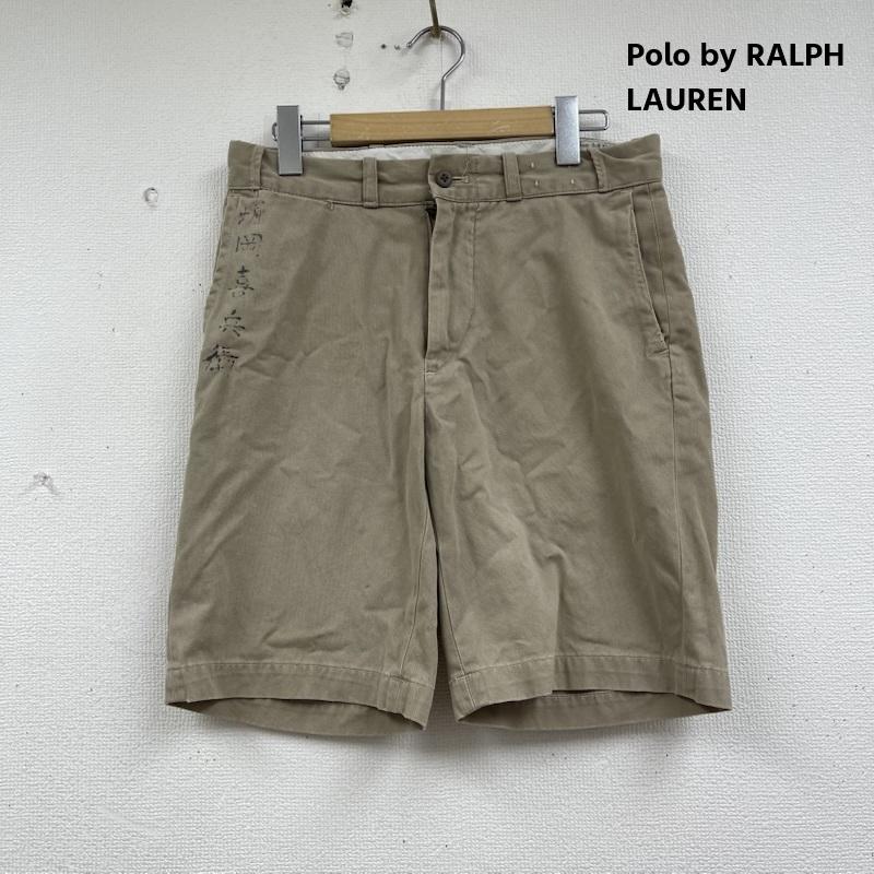 ポロバイラルフローレン Polo by RALPH LAUREN パンツ ワークパンツ、ペインターパンツ 00s 漢字 チノ ショーツ ハーフ パンツ 半ズボン ベージュ / ベージュ / beige メンズ USED 古着 中古 50156041