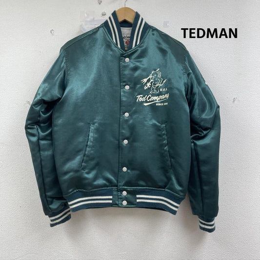 テッドマン TEDMAN ジャケット、上着 ジャンパー、ブルゾン サテン スタジアム 中綿 ジャケット TBBJ-040 S 緑 / グリーン / green メンズ USED 古着 中古 50156045