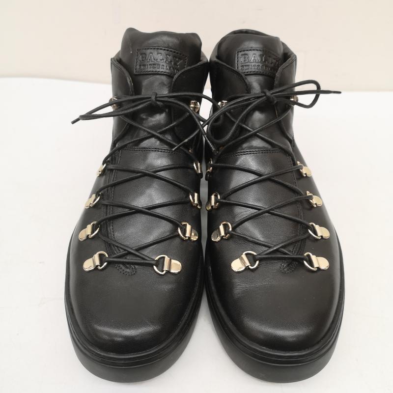 バリー BALLY ブーツ 一般 Charls レザー トレッキング ブーツ 27.0cm 黒 / ブラック / black メンズ USED 古着 中古 50156047