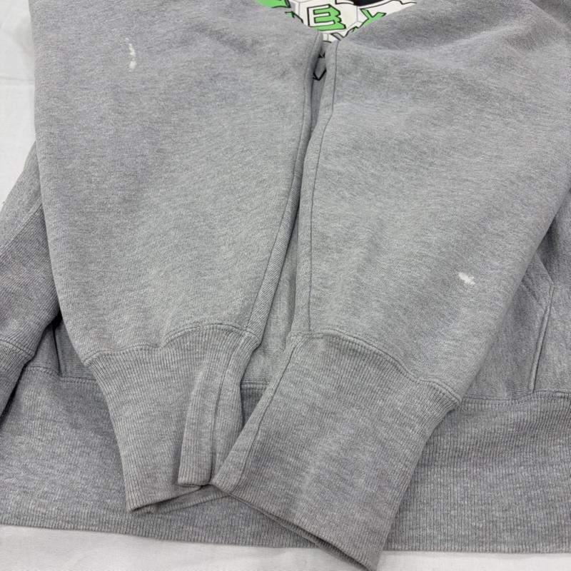 チャンピオン Champion パーカー 長袖 REVERSE WEAVE リバースウィーブ グラフィック プリント フーディー パーカー メキシコ製 XL ロゴ、文字 X プリント 灰 / グレー / gray X 黄緑 / イエローグリーン / X 白 / ホワイト / white X 黒 / ブラック / black メンズ USED 古着 中古 50156058