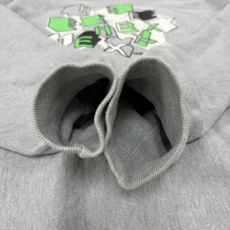 チャンピオン Champion パーカー 長袖 REVERSE WEAVE リバースウィーブ グラフィック プリント フーディー パーカー メキシコ製 XL ロゴ、文字 X プリント 灰 / グレー / gray X 黄緑 / イエローグリーン / X 白 / ホワイト / white X 黒 / ブラック / black メンズ USED 古着 中古 50156058