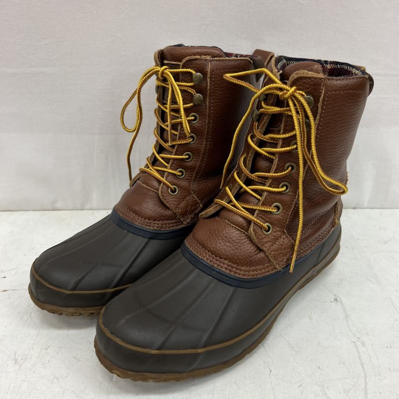 ブルックス ブラザーズ BROOKS BROTHERS ブーツ 一般 レザー ダックブーツ US：10 茶 / ブラウン / brown メンズ USED 古着 中古 50156075