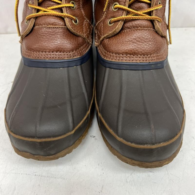 ブルックス ブラザーズ BROOKS BROTHERS ブーツ 一般 レザー ダックブーツ US：10 茶 / ブラウン / brown メンズ USED 古着 中古 50156075
