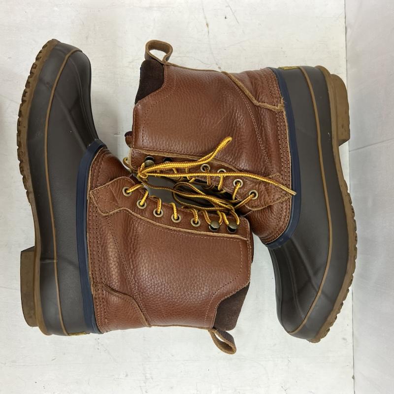 ブルックス ブラザーズ BROOKS BROTHERS ブーツ 一般 レザー ダックブーツ US：10 茶 / ブラウン / brown メンズ USED 古着 中古 50156075