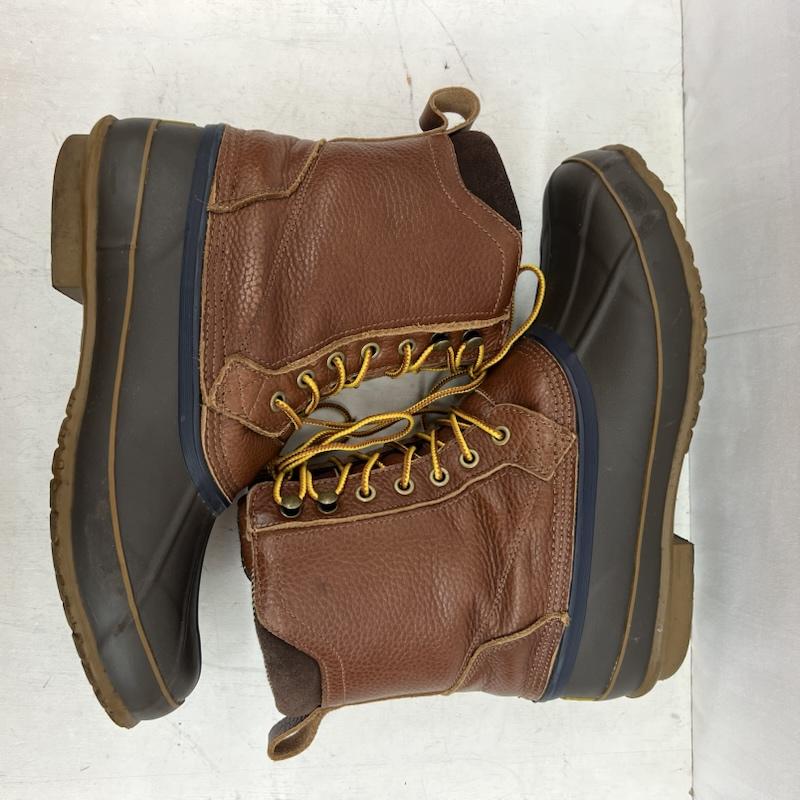 ブルックス ブラザーズ BROOKS BROTHERS ブーツ 一般 レザー ダックブーツ US：10 茶 / ブラウン / brown メンズ USED 古着 中古 50156075