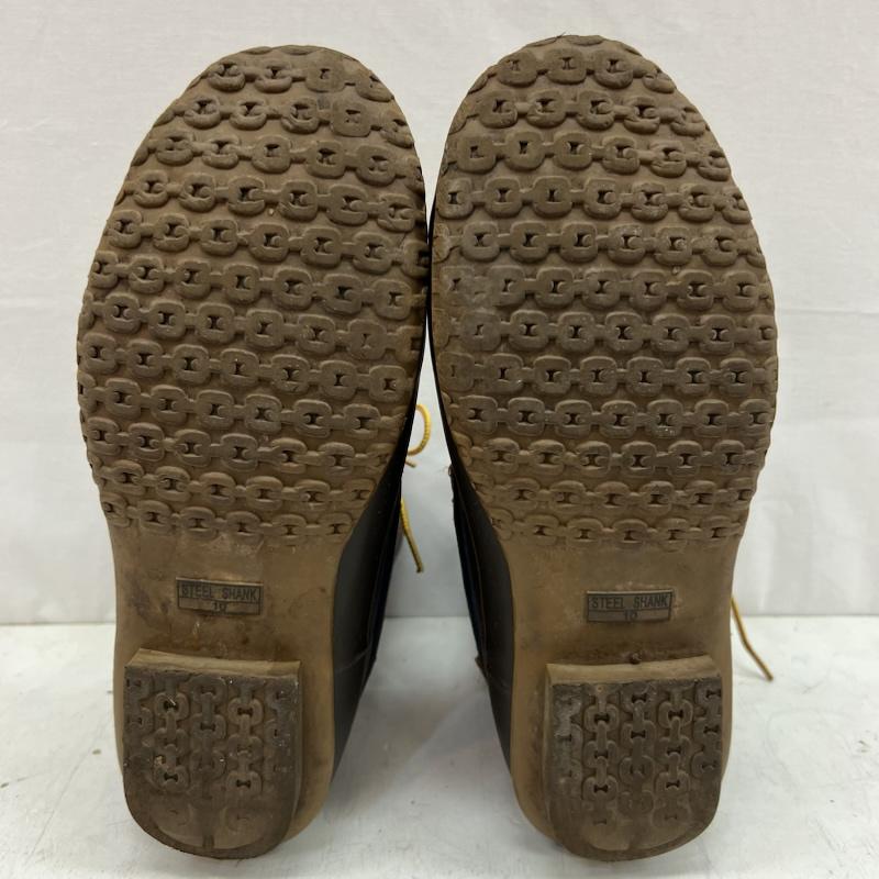 ブルックス ブラザーズ BROOKS BROTHERS ブーツ 一般 レザー ダックブーツ US：10 茶 / ブラウン / brown メンズ USED 古着 中古 50156075