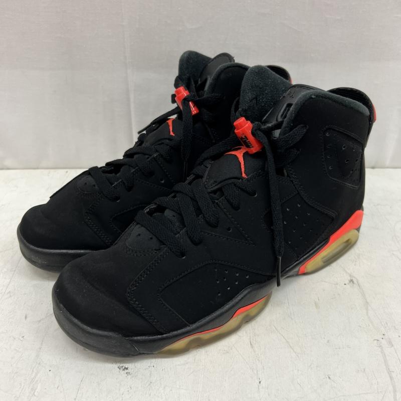 ナイキ NIKE スニーカー スニーカー AIR JORDAN 6 RETRO GS BLACK INFRARED 384665-060 エアジョーダン 黒 / ブラック / black レディース USED 古着 中古 50156077