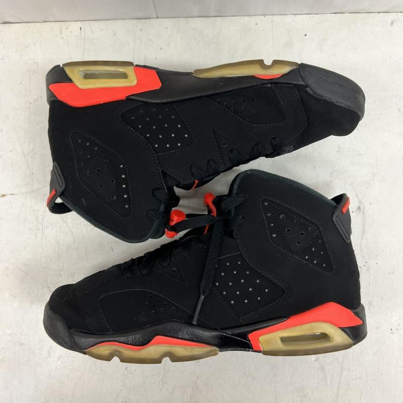 ナイキ NIKE スニーカー スニーカー AIR JORDAN 6 RETRO GS BLACK INFRARED 384665-060 エアジョーダン 黒 / ブラック / black レディース USED 古着 中古 50156077