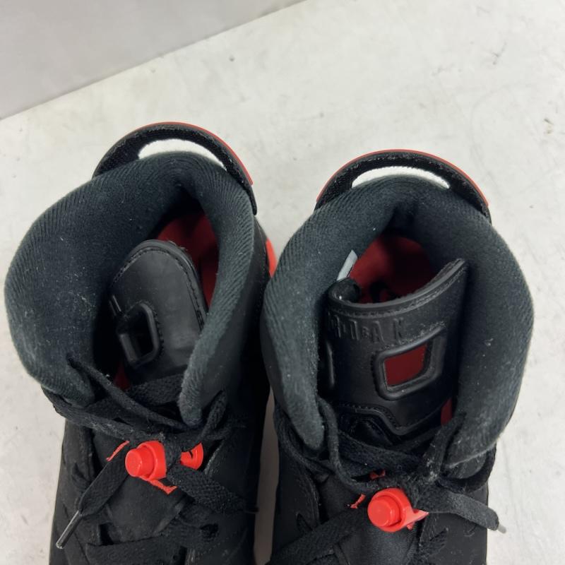 ナイキ NIKE スニーカー スニーカー AIR JORDAN 6 RETRO GS BLACK INFRARED 384665-060 エアジョーダン 黒 / ブラック / black レディース USED 古着 中古 50156077