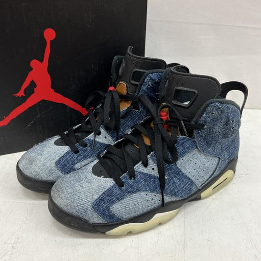 ナイキ NIKE スニーカー スニーカー AIR JORDAN 6 RETRO WASHED DENIM CT5350-401 エアジョーダン デニム 28.0cm メンズ USED 古着 中古 50156084