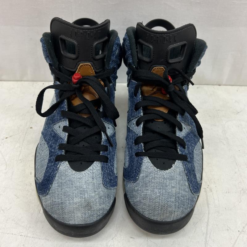ナイキ NIKE スニーカー スニーカー AIR JORDAN 6 RETRO WASHED DENIM CT5350-401 エアジョーダン デニム 28.0cm メンズ USED 古着 中古 50156084
