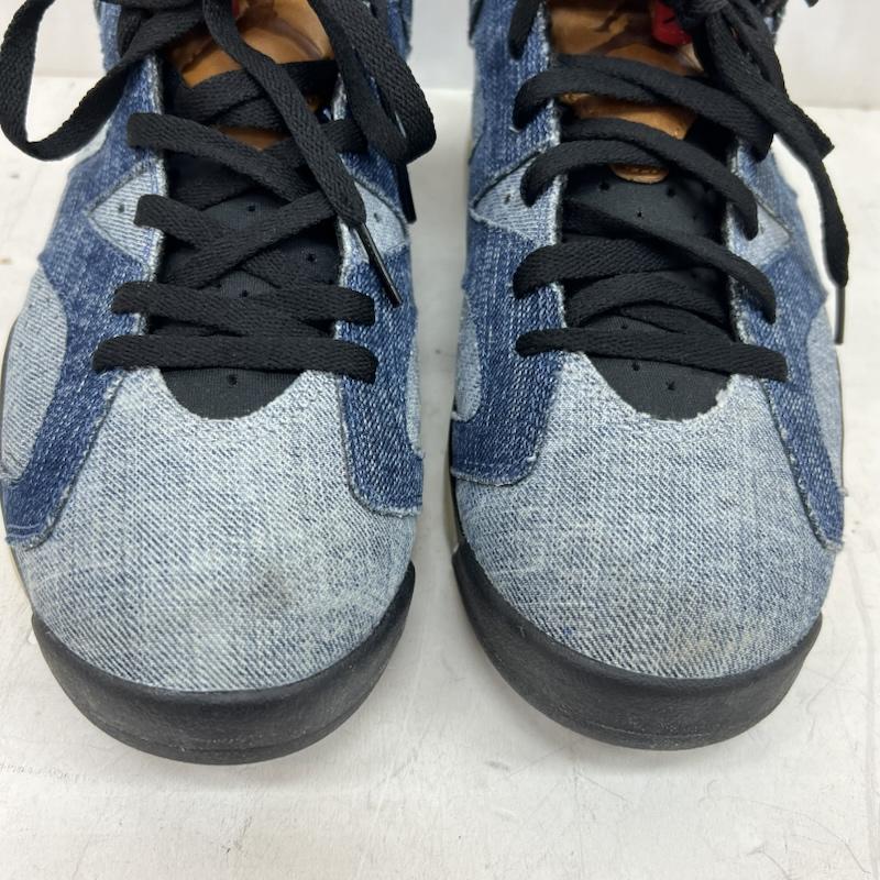 ナイキ NIKE スニーカー スニーカー AIR JORDAN 6 RETRO WASHED DENIM CT5350-401 エアジョーダン デニム 28.0cm メンズ USED 古着 中古 50156084