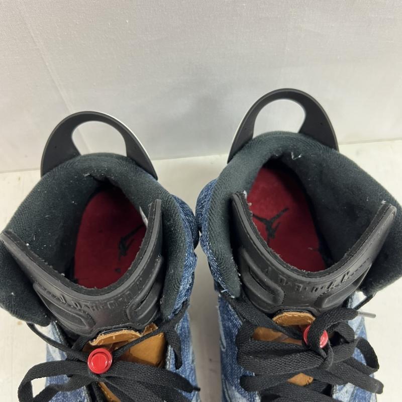ナイキ NIKE スニーカー スニーカー AIR JORDAN 6 RETRO WASHED DENIM CT5350-401 エアジョーダン デニム 28.0cm メンズ USED 古着 中古 50156084