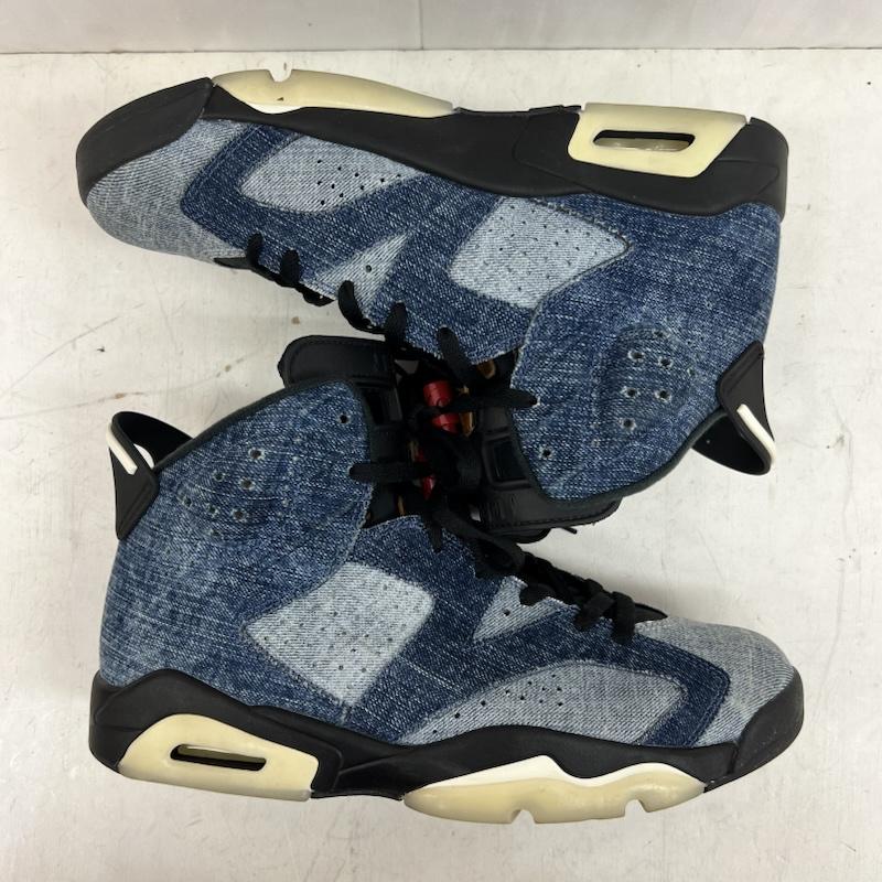 ナイキ NIKE スニーカー スニーカー AIR JORDAN 6 RETRO WASHED DENIM CT5350-401 エアジョーダン デニム 28.0cm メンズ USED 古着 中古 50156084