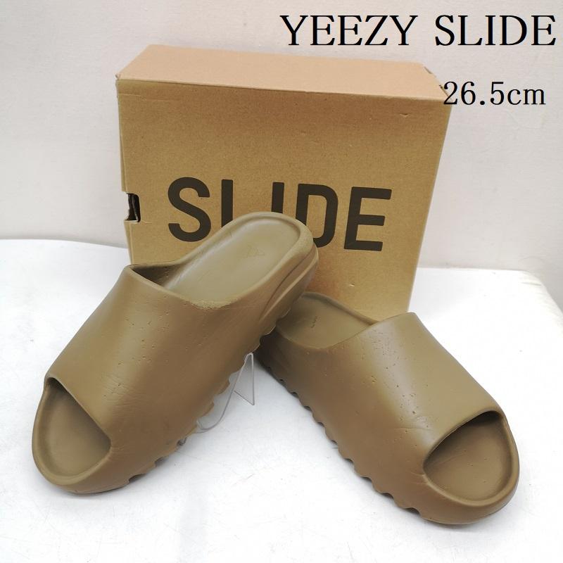 アディダス adidas サンダル サンダル YEEZY SLIDE EARTH BROWN スライド サンダル FV8425 26.5cm 茶 / ブラウン / brown メンズ USED 古着 中古 50156093