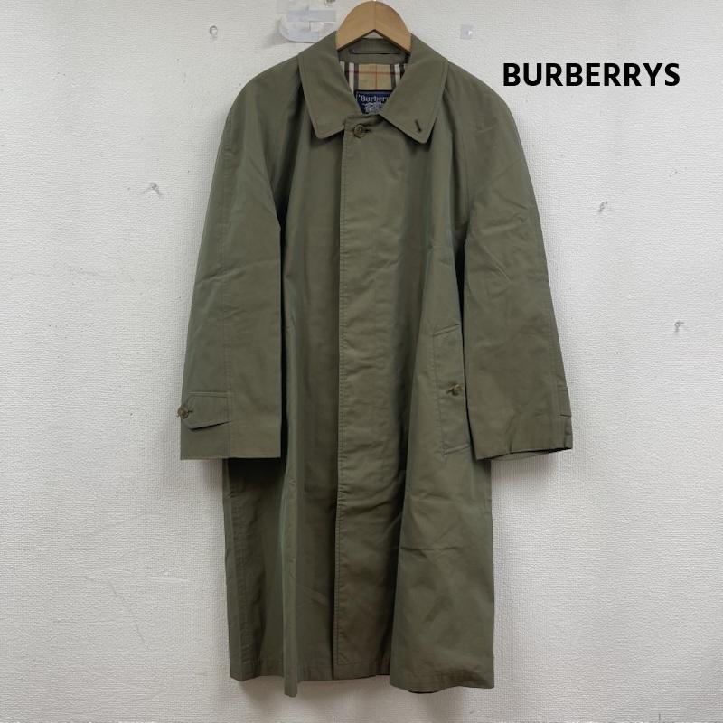 バーバリーズ BURBERRYS コート トレンチコート イングランド製 ノバチェック トレンチコート カーキ / カーキ / khaki メンズ USED 古着 中古 50156095
