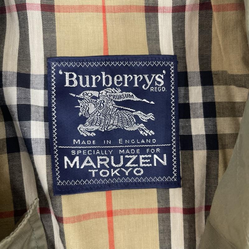 バーバリーズ BURBERRYS コート トレンチコート イングランド製 ノバチェック トレンチコート カーキ / カーキ / khaki メンズ USED 古着 中古 50156095