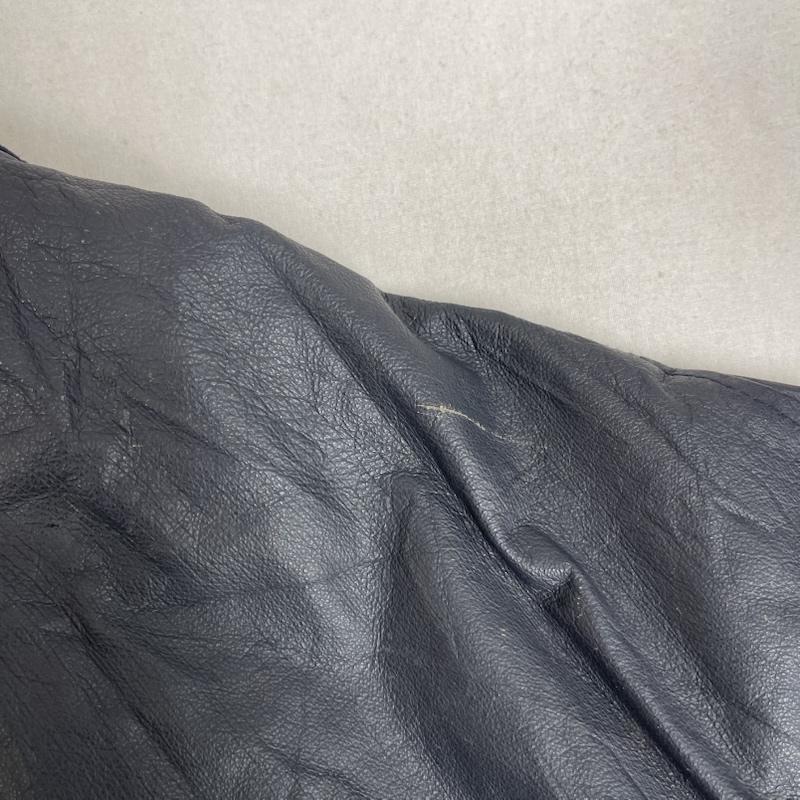 古着 USED ジャケット、上着 ジャンパー、ブルゾン PODIUM Coventry Fasteners 企業 ロゴ スタジアム ジャンパー 紺 / ネイビー / navy メンズ USED 古着 中古 50156116