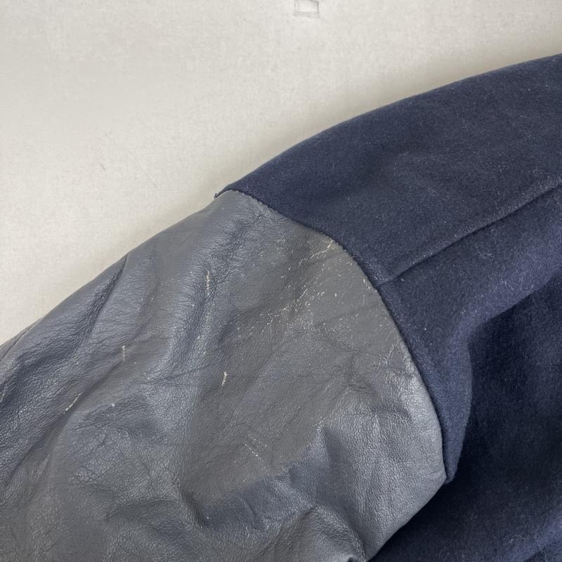 古着 USED ジャケット、上着 ジャンパー、ブルゾン PODIUM Coventry Fasteners 企業 ロゴ スタジアム ジャンパー 紺 / ネイビー / navy メンズ USED 古着 中古 50156116