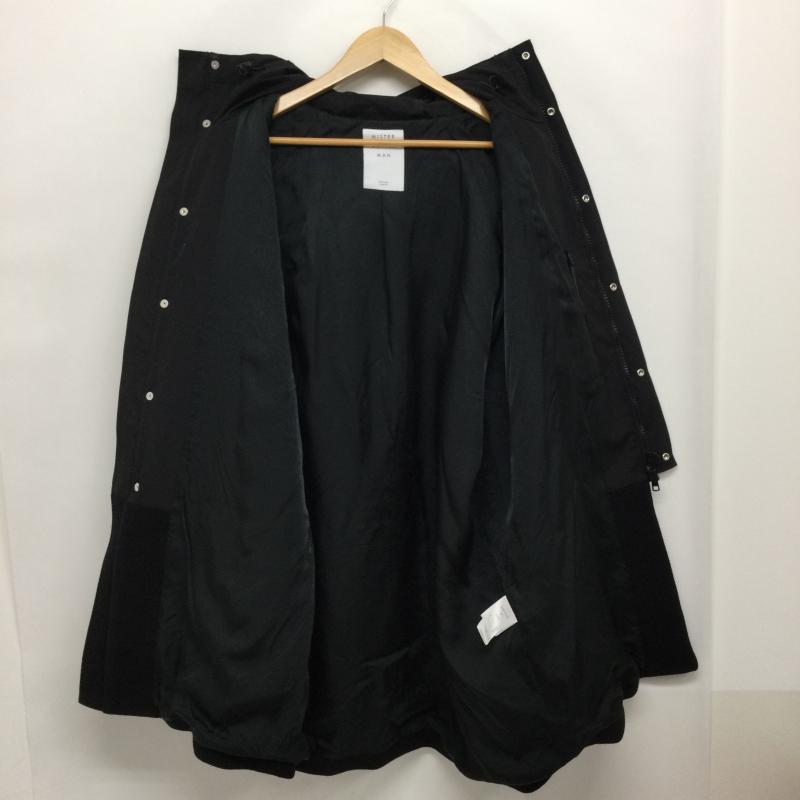古着 USED ジャケット、上着 ジャンパー、ブルゾン mister gentleman MGP-OT23 ミスタージェントルマン レイヤードマウンテンパーカー S 無地 黒 / ブラック / black メンズ USED 古着 中古 50156122