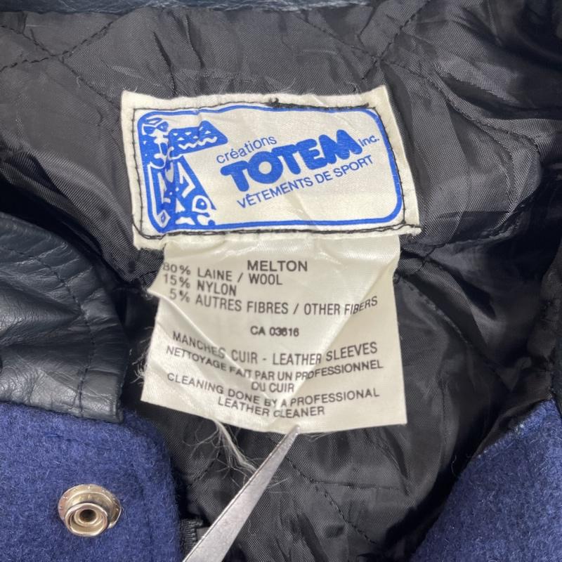 古着 USED ジャケット、上着 ジャンパー、ブルゾン Totem Sportswear Blue Star ロゴ 刺繍 スタジャン 青 / ブルー / blue メンズ USED 古着 中古 50156128