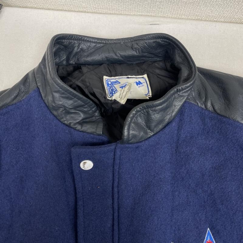 古着 USED ジャケット、上着 ジャンパー、ブルゾン Totem Sportswear Blue Star ロゴ 刺繍 スタジャン 青 / ブルー / blue メンズ USED 古着 中古 50156128