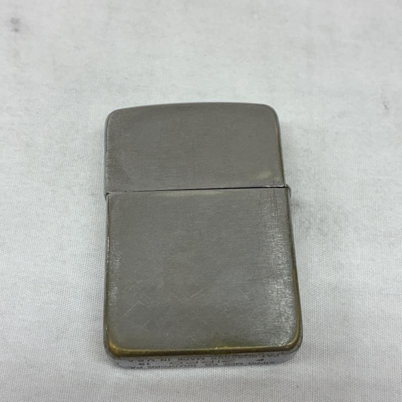 古着 USED ファッション小物 喫煙グッズ ZIPPO ジッポ 18年 USA製 オイル ライター 動作未確認 箱付き - 銀 / シルバー / silver color メンズ USED 古着 中古 50156130