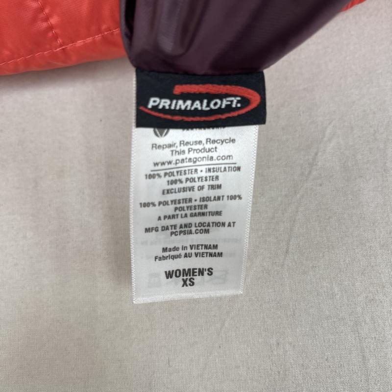 パタゴニア patagonia ジャケット、上着 ダウンジャケット ナノパフ ジップ アップ ダウン ライト ジャケット 84216Fa13 XS 赤 / レッド / red レディース USED 古着 中古 50156132