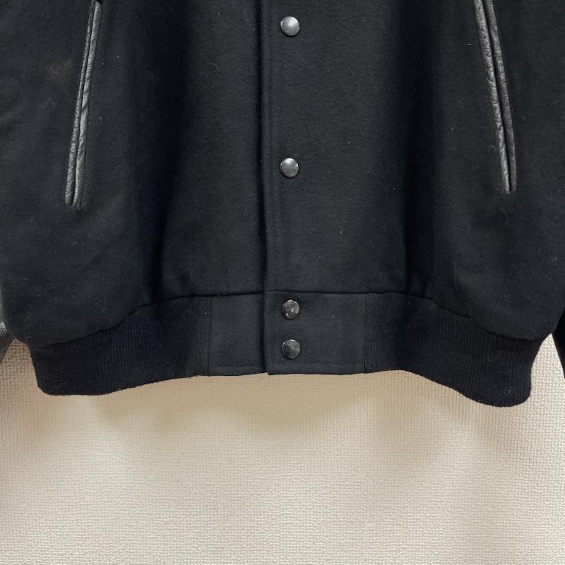 古着 USED ジャケット、上着 ジャンパー、ブルゾン NEWZLANDER RED JACKET Water Products 刺繍 スタジャン XL 黒 / ブラック / black メンズ USED 古着 中古 50156135