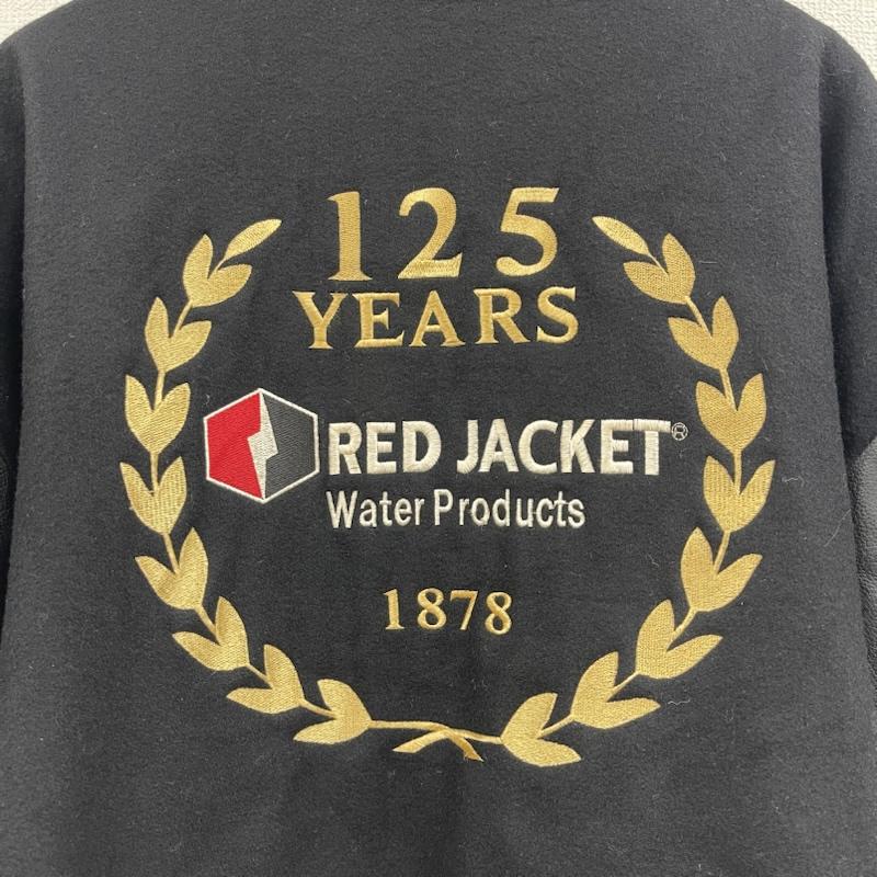 古着 USED ジャケット、上着 ジャンパー、ブルゾン NEWZLANDER RED JACKET Water Products 刺繍 スタジャン XL 黒 / ブラック / black メンズ USED 古着 中古 50156135