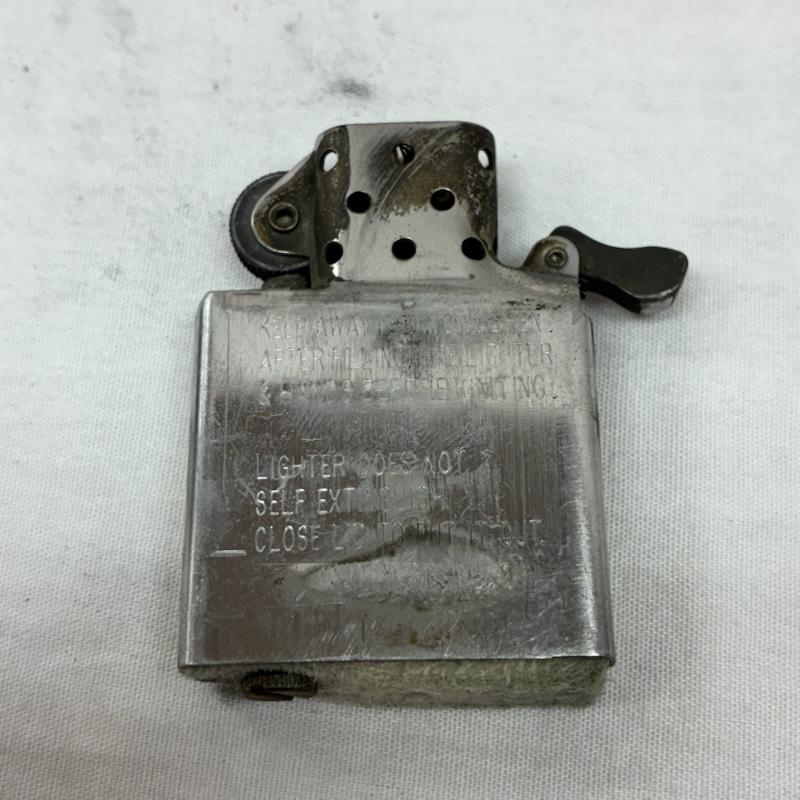 古着 USED ファッション小物 喫煙グッズ ZIPPO ジッポ アポロ11号 月面着陸 40周年 00s 09年 USA製 オイル ライター 動作未確認 箱付き - ロゴ、文字 黒 / ブラック / black メンズ USED 古着 中古 50156136