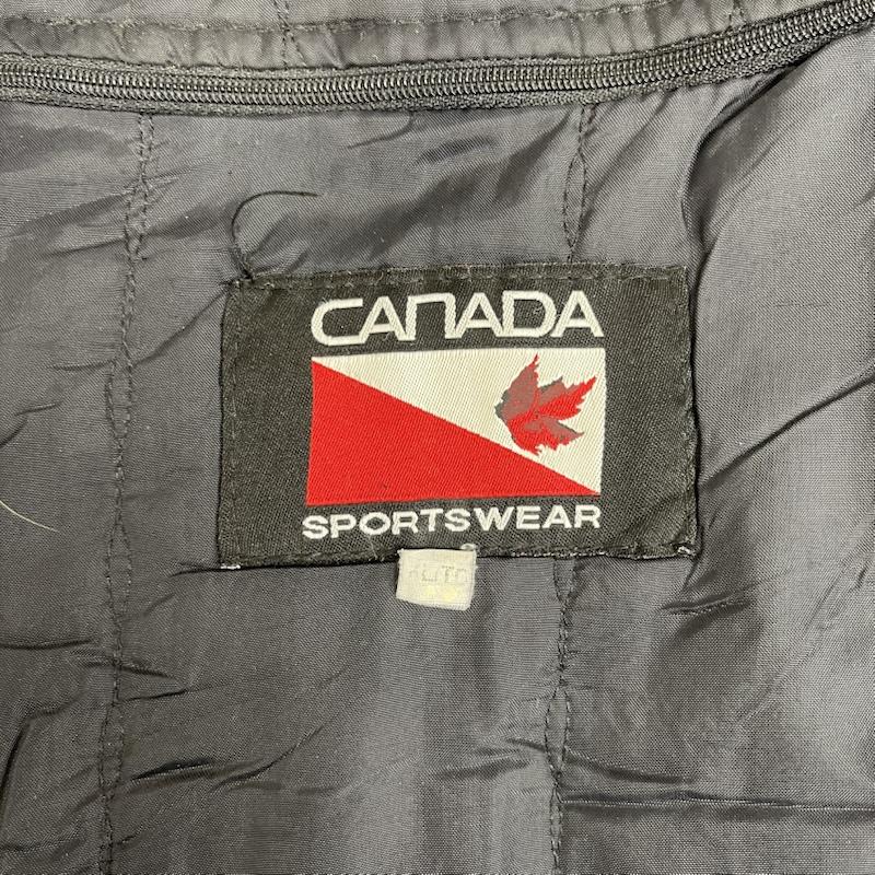 古着 USED ジャケット、上着 ジャンパー、ブルゾン Canada Sportswear PJ. DALY 刺繍 スタジャン 黒 / ブラック / black メンズ USED 古着 中古 50156138