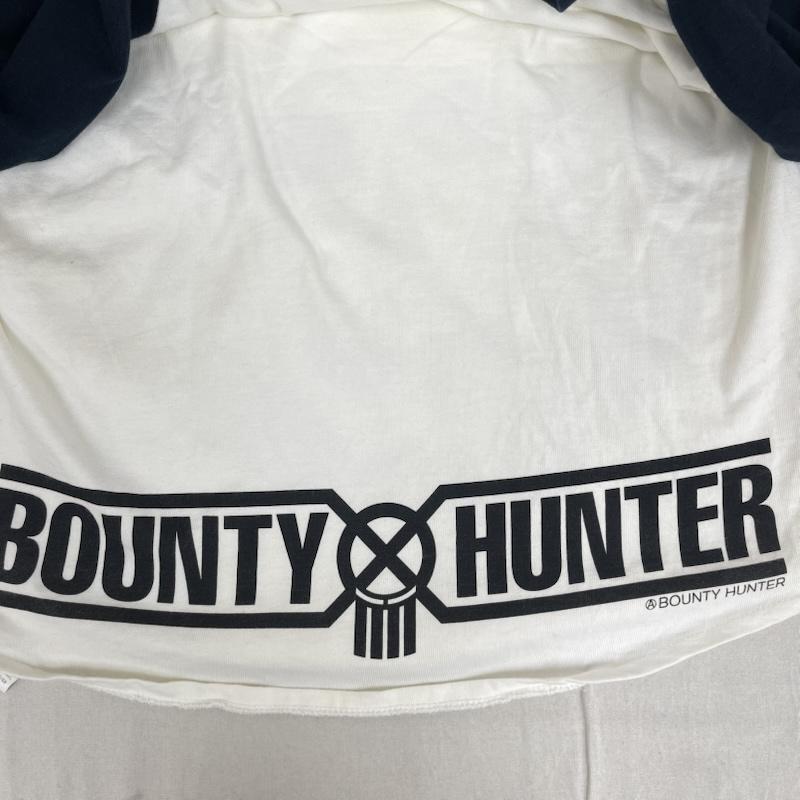 バウンティーハンター BOUNTY HUNTER Tシャツ 七分袖 BxH D-BEAT SKULL 3/4 Raglan Tee ラグラン Tシャツ M 黒 / ブラック / black メンズ USED 古着 中古 50156144