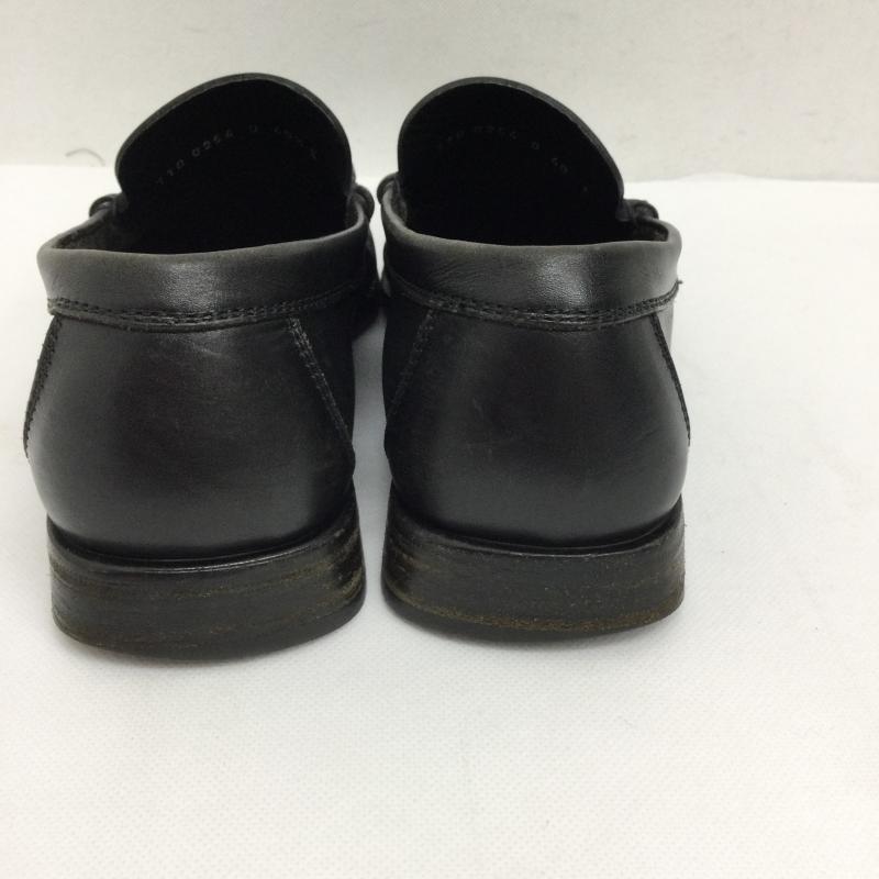 グッチ GUCCI 革靴 革靴 ドレスシューズ 110 0254 ビットローファー スクエア 25.0cm 黒 / ブラック / black メンズ USED 古着 中古 50156146