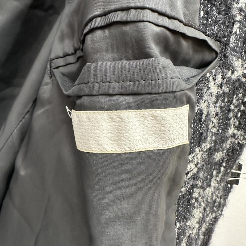 メアグラーティア meagratia コート コート一般 Mix tweed chesterfield coat ツイード ダブル チェスター コート 24263-0303 2 黒 / ブラック / black メンズ USED 古着 中古 50156163