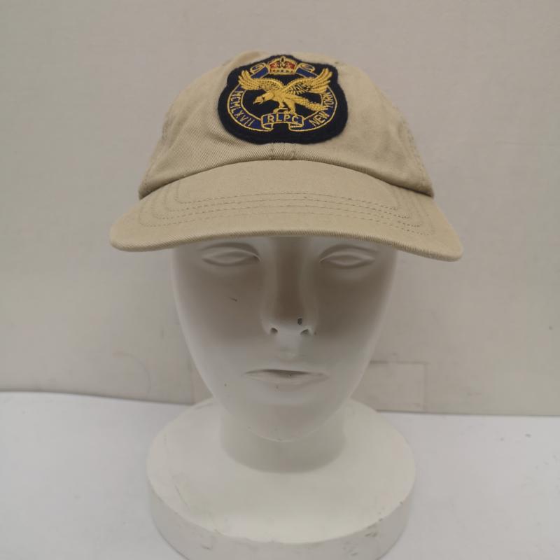ポロバイラルフローレン Polo by RALPH LAUREN 帽子 キャップ 00s エンブレム アップリケ パッチ ベースボール キャップ - カーキ / カーキ / khaki メンズ USED 古着 中古 50156170