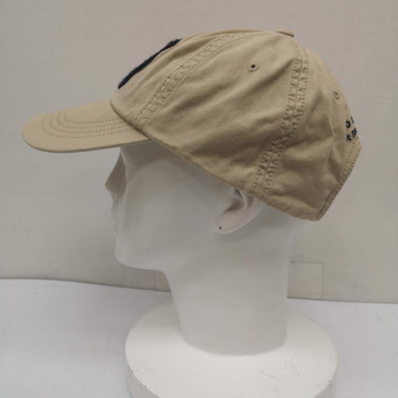 ポロバイラルフローレン Polo by RALPH LAUREN 帽子 キャップ 00s エンブレム アップリケ パッチ ベースボール キャップ - カーキ / カーキ / khaki メンズ USED 古着 中古 50156170