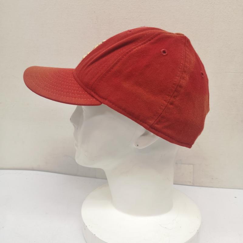 ニューエラ NEW ERA 帽子 キャップ 90s セントルイス カージナルス ウール キャップ usa製 7 1/2 - 赤 / レッド / red メンズ USED 古着 中古 50156173