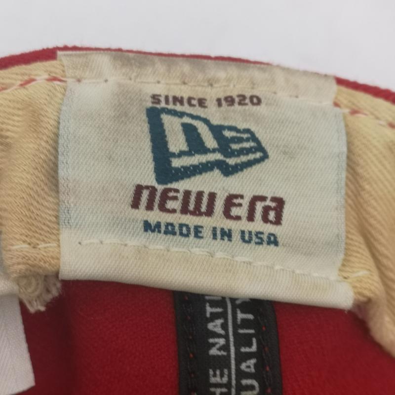 ニューエラ NEW ERA 帽子 キャップ 90s セントルイス カージナルス ウール キャップ usa製 7 1/2 - 赤 / レッド / red メンズ USED 古着 中古 50156173