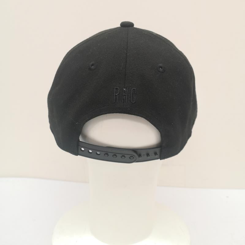 ロンハーマン RonHerman 帽子 キャップ NEW ERA コラボ R 刺繍 キャップ - 黒 / ブラック / black メンズ USED 古着 中古 50156174