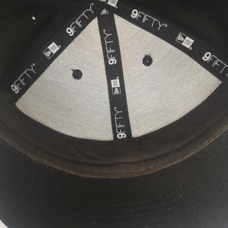 ロンハーマン RonHerman 帽子 キャップ NEW ERA コラボ R 刺繍 キャップ - 黒 / ブラック / black メンズ USED 古着 中古 50156174