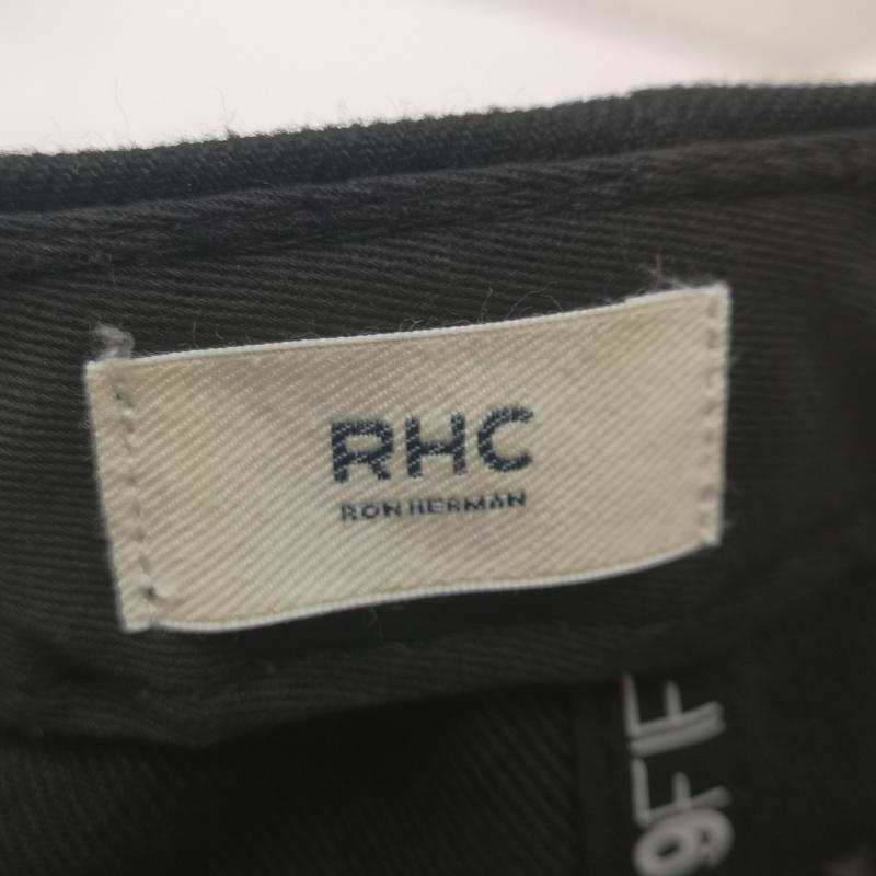 ロンハーマン RonHerman 帽子 キャップ NEW ERA コラボ R 刺繍 キャップ - 黒 / ブラック / black メンズ USED 古着 中古 50156174